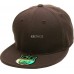 Premium Solid Fitted Cap Baseball Cap Hat  Flat Bill / Brim NEW  eb-21808393